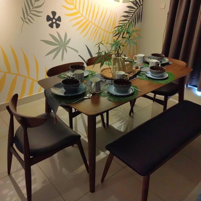 Alocasia Geniehome 3Br Free Wifi @ Utropolis 샤알람 외부 사진