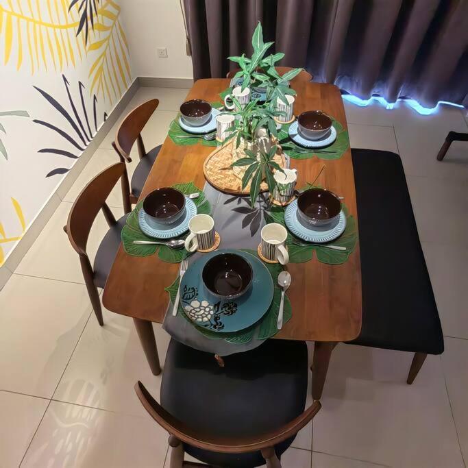 Alocasia Geniehome 3Br Free Wifi @ Utropolis 샤알람 외부 사진